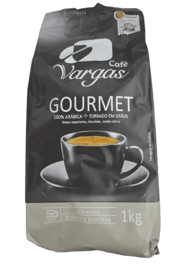 Foto de uma saca de café Vargas Gourmet.